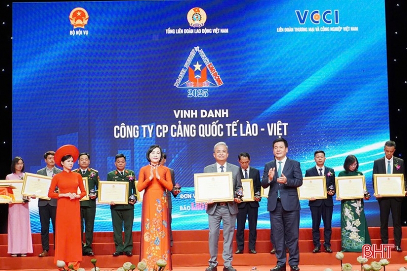 Một đơn vị của Hà Tĩnh được vinh danh “Doanh nghiệp tiêu biểu vì người lao động” toàn quốc